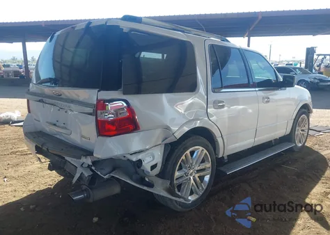 2015 Ford Expedition Limited z USA, uszkodzony, nr VIN 1FMJU1KT9FEF50360